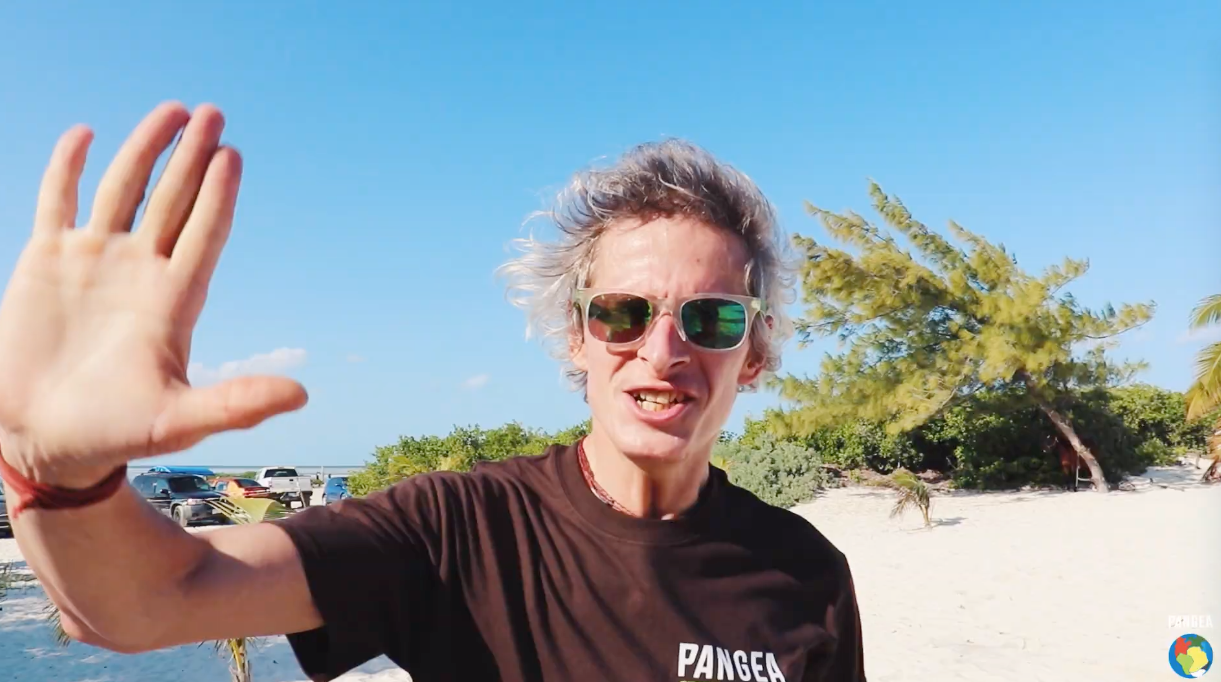 Pangea Cleanup in Cancun, Mexico