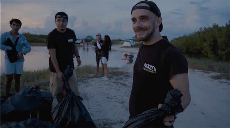 Pangea Cleanup in Isla Blanca, Cancun, Mexico