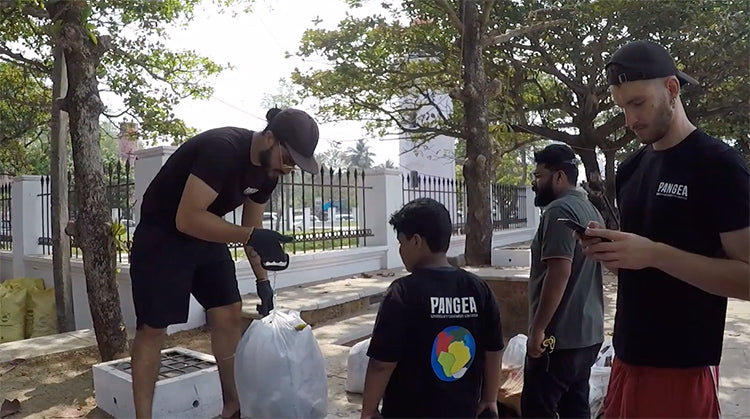 Pangea Cleanup in Kozhikode, India